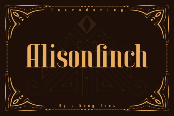 Alison Finch: The Elegant Serif for Refined Design