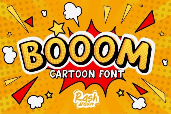 Booom: The Ultimate Comic Book and Superhero Font for Impactful Design