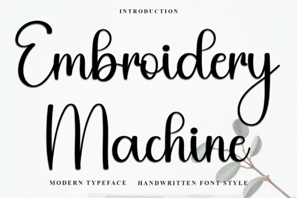 Discover the Distinctive Charm of the Embroidery Machine Font