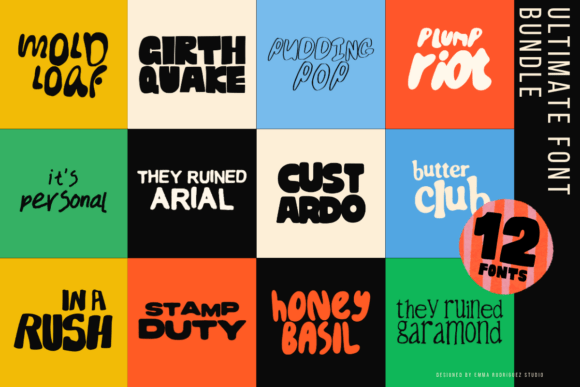 Discover The Ultimate Font Bundle for Modern Creatives