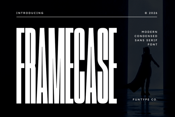 Framecase: Bold Condensed Sans Serif for Modern Design