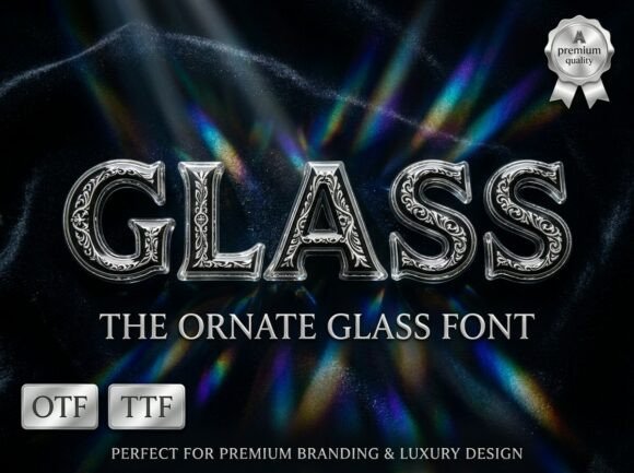 Glass: A Premium Display Font for Timeless Elegance