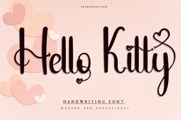 Hello Kitty: A Simple Handwritten Font for Creative Projects