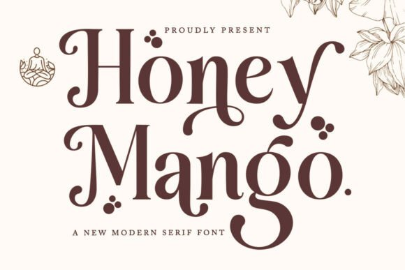 Honey Mango: The Elegant Serif Font for Premium Designs