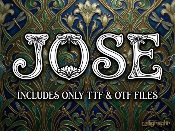 Jose: A Stunning Decorative Display Font