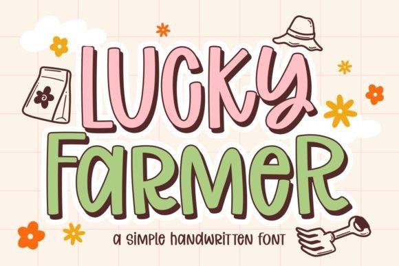 Lucky Farmer: A Handwritten Font Full of Joy