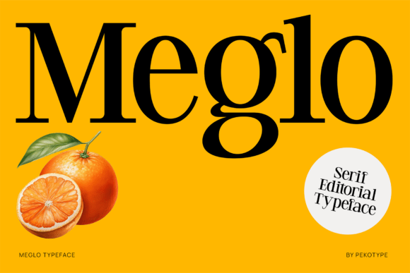 Meglo: The Modern Serif Font for Elegant Design