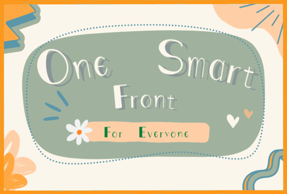 One Smart: A Charming Font for Every Creative Project