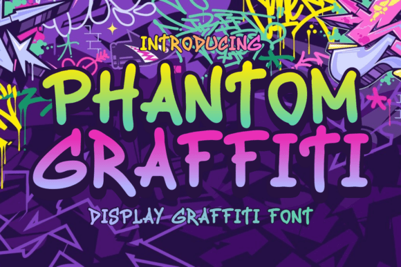 Phantom Graffiti: Unleash Urban Energy in Your Designs