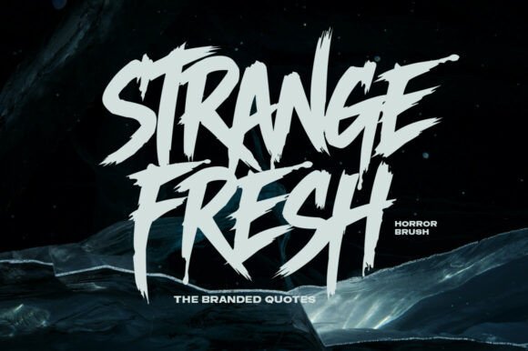 Strange Fresh: Meet the Typeface with Raw, Rebellious Energy