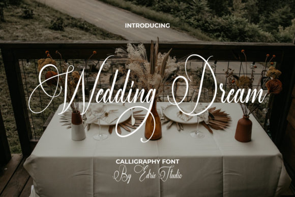 Wedding Dream: A Charming Font for Elegant Designs